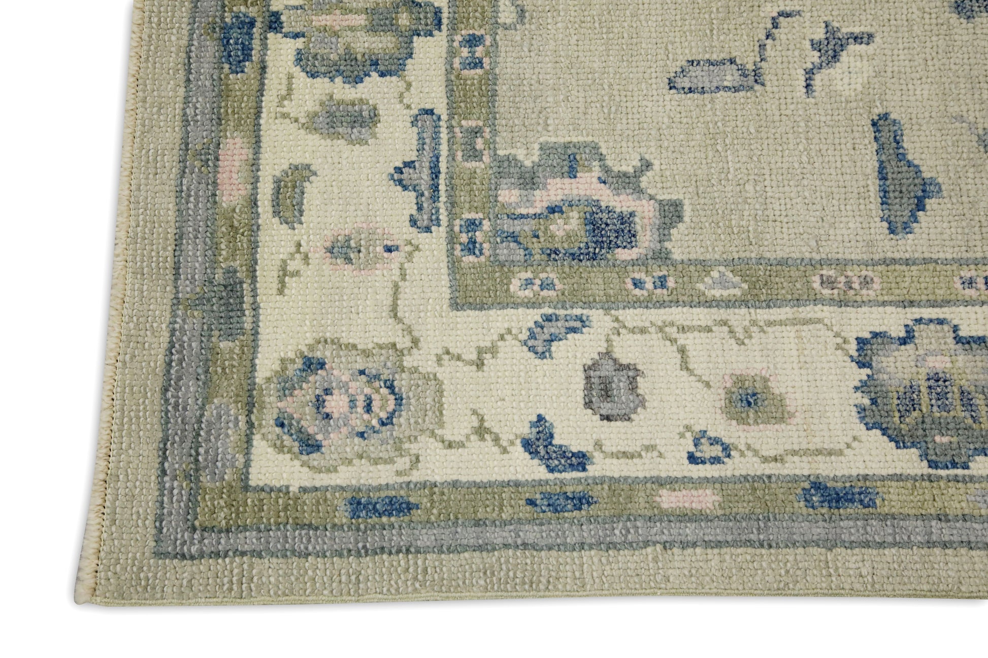 Turkish Oushak Rug 3'8" x 6'7" #8052