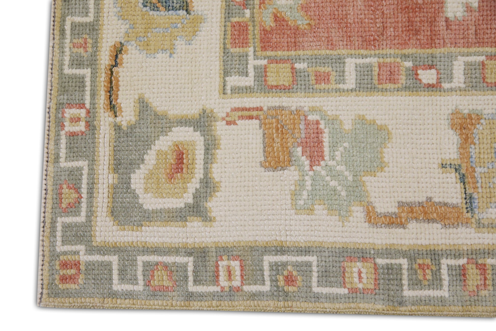 Turkish Oushak Rug 3'5" x 4'7" #11144