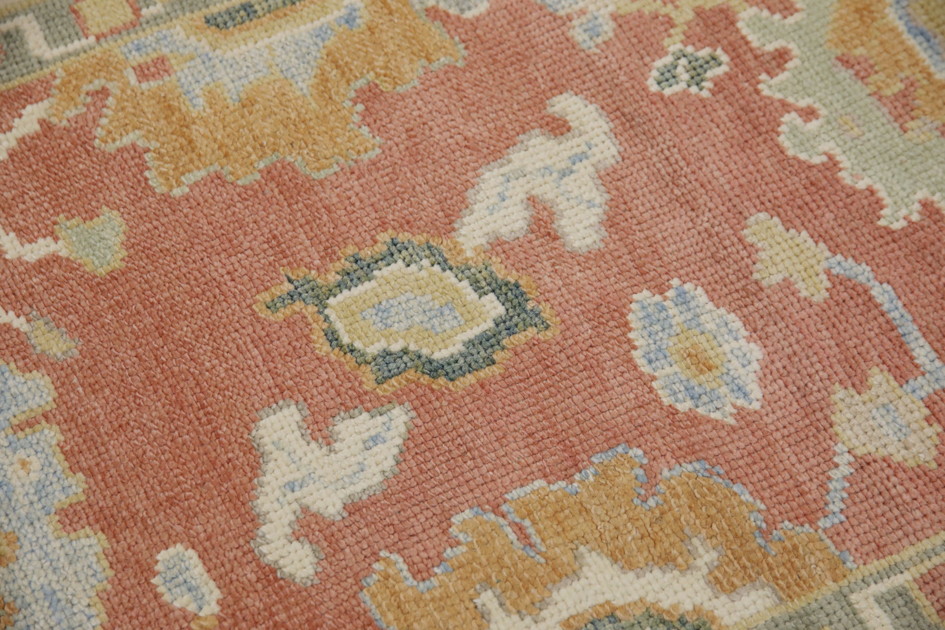 Turkish Oushak Rug 3'5" x 4'7" #11144