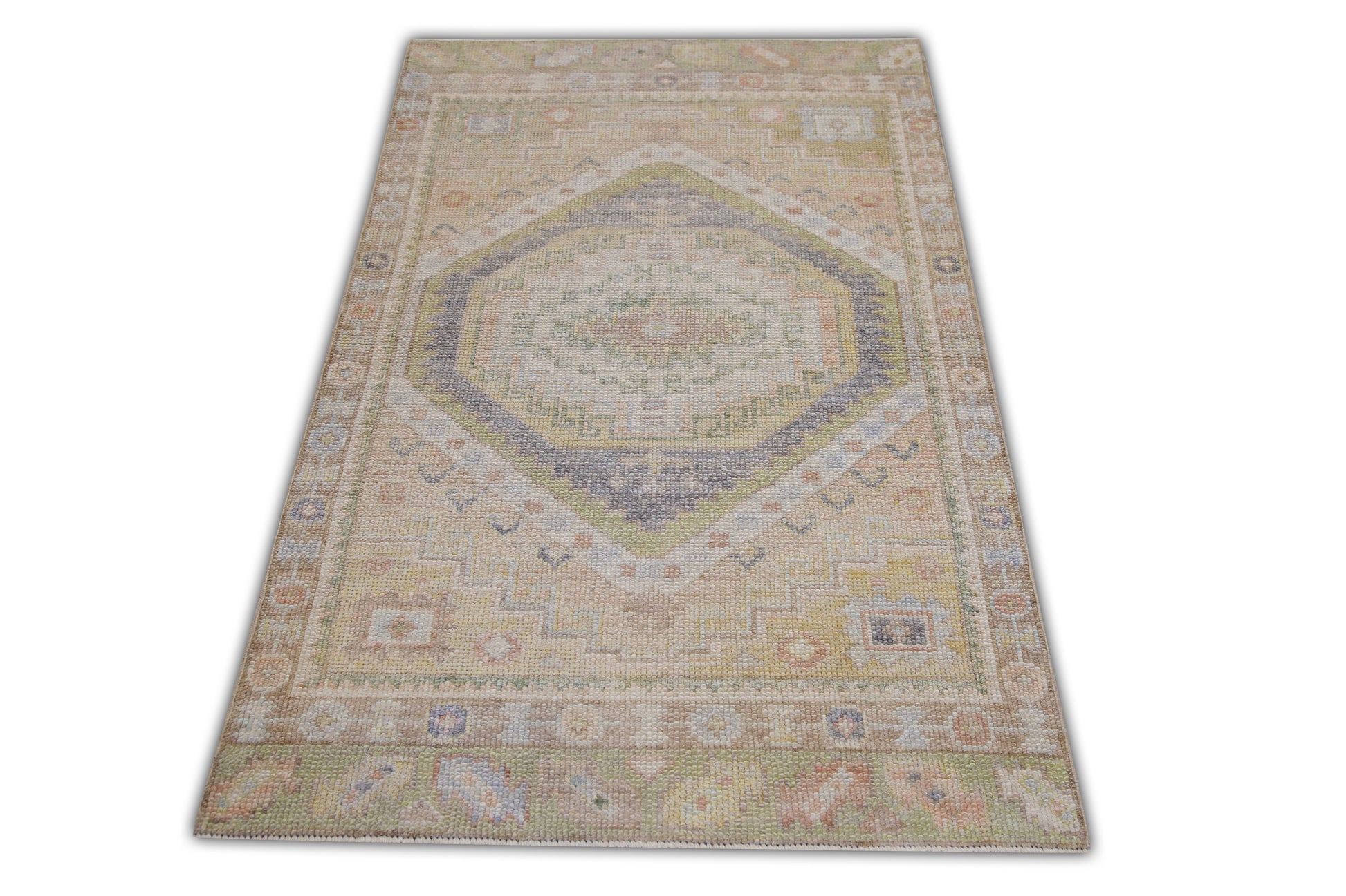 Turkish Oushak Rug 2'11" x 4'9" #10922