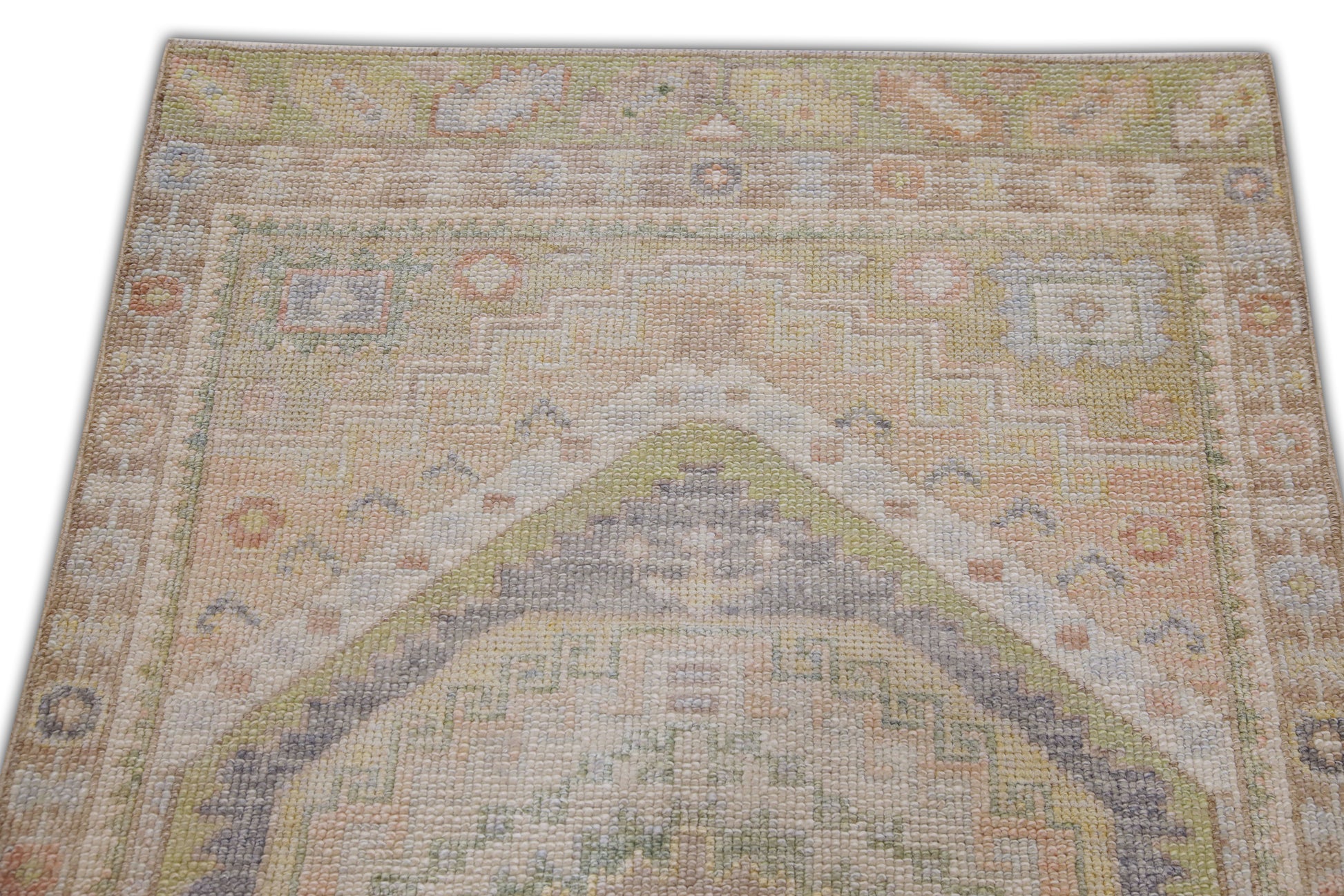 Turkish Oushak Rug 2'11" x 4'9" #10922
