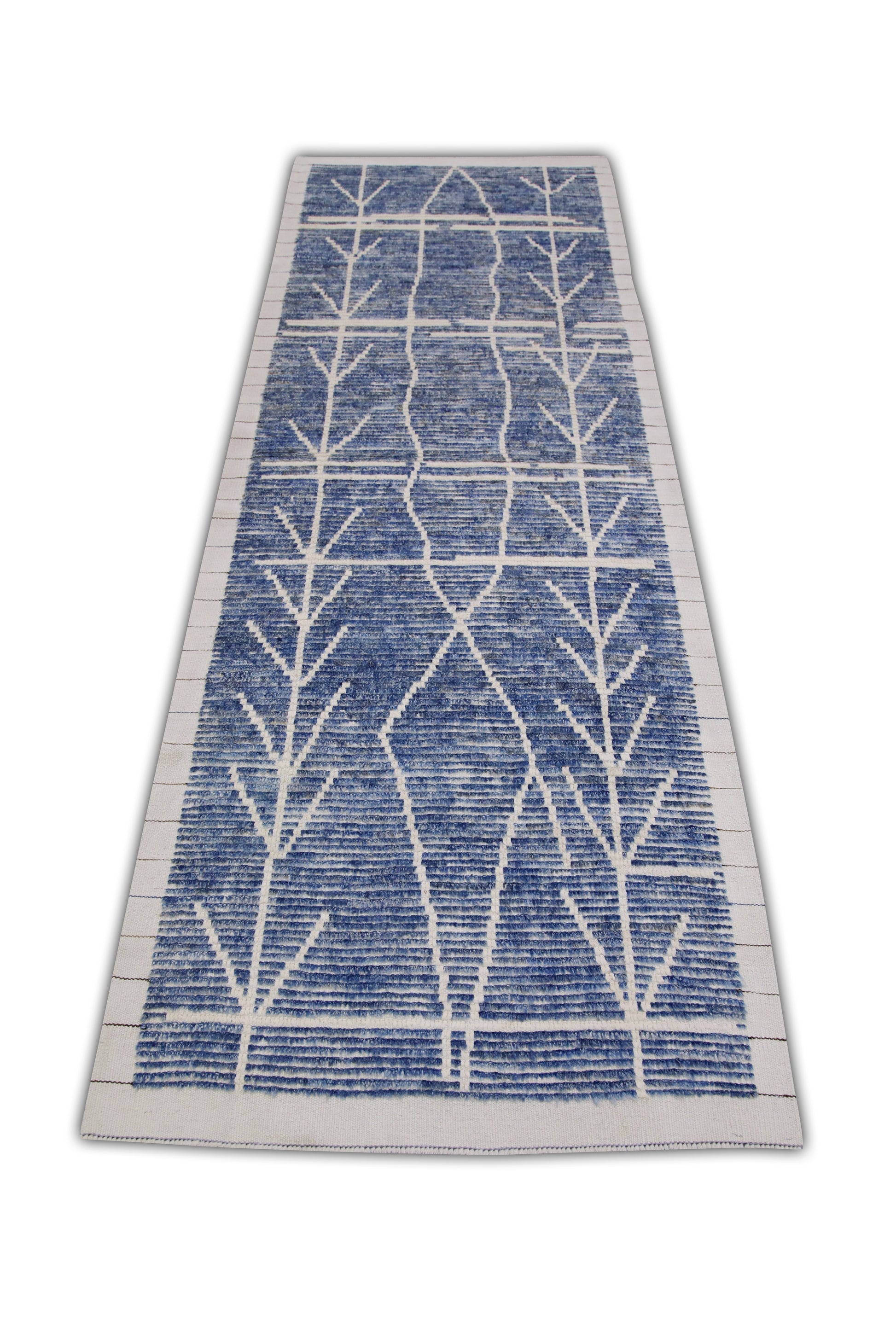 Turkish Tulu Rug Hand Knotted 3'1" x 8'4" #10812