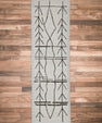 Turkish Tulu Rug Hand Knotted 2'9" x 8'3" #10791