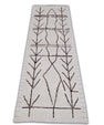 Turkish Tulu Rug Hand Knotted 2'9" x 8'3" #10791