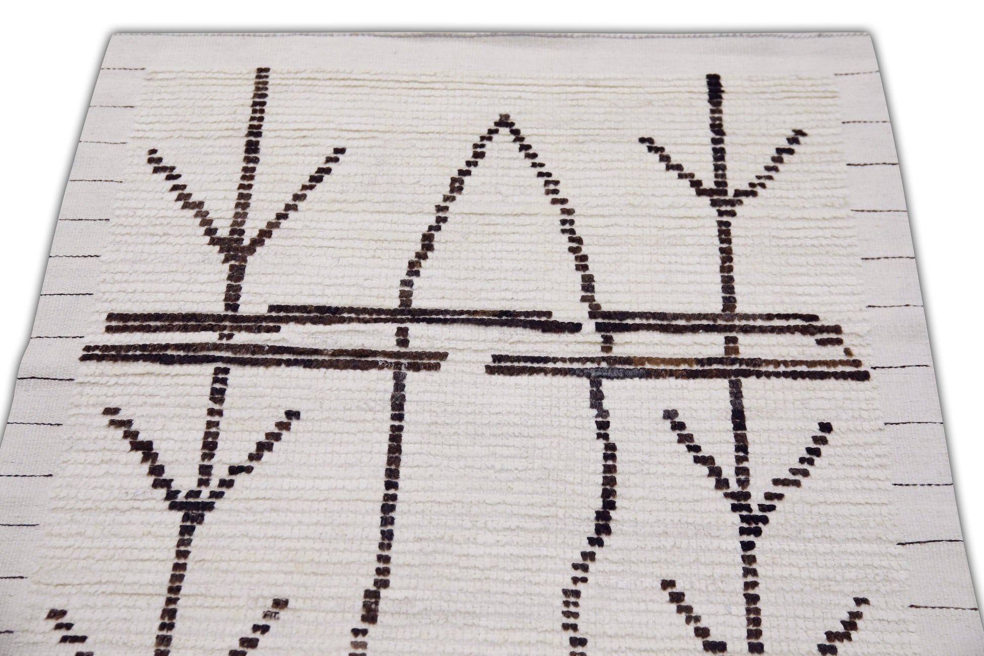 Turkish Tulu Rug Hand Knotted 2'9" x 8'3" #10791