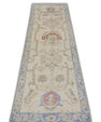 Turkish Oushak Rug 2'10" x 8'6" #10882