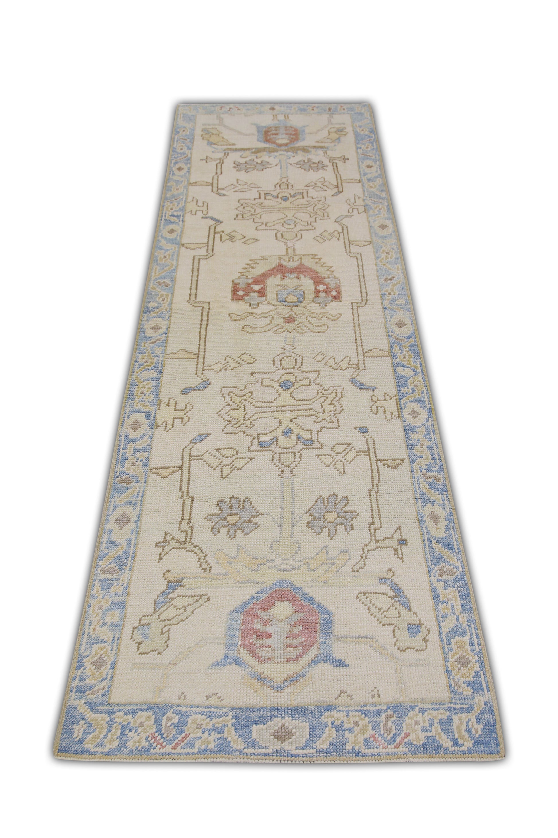 Turkish Oushak Rug 2'10" x 8'6" #10882