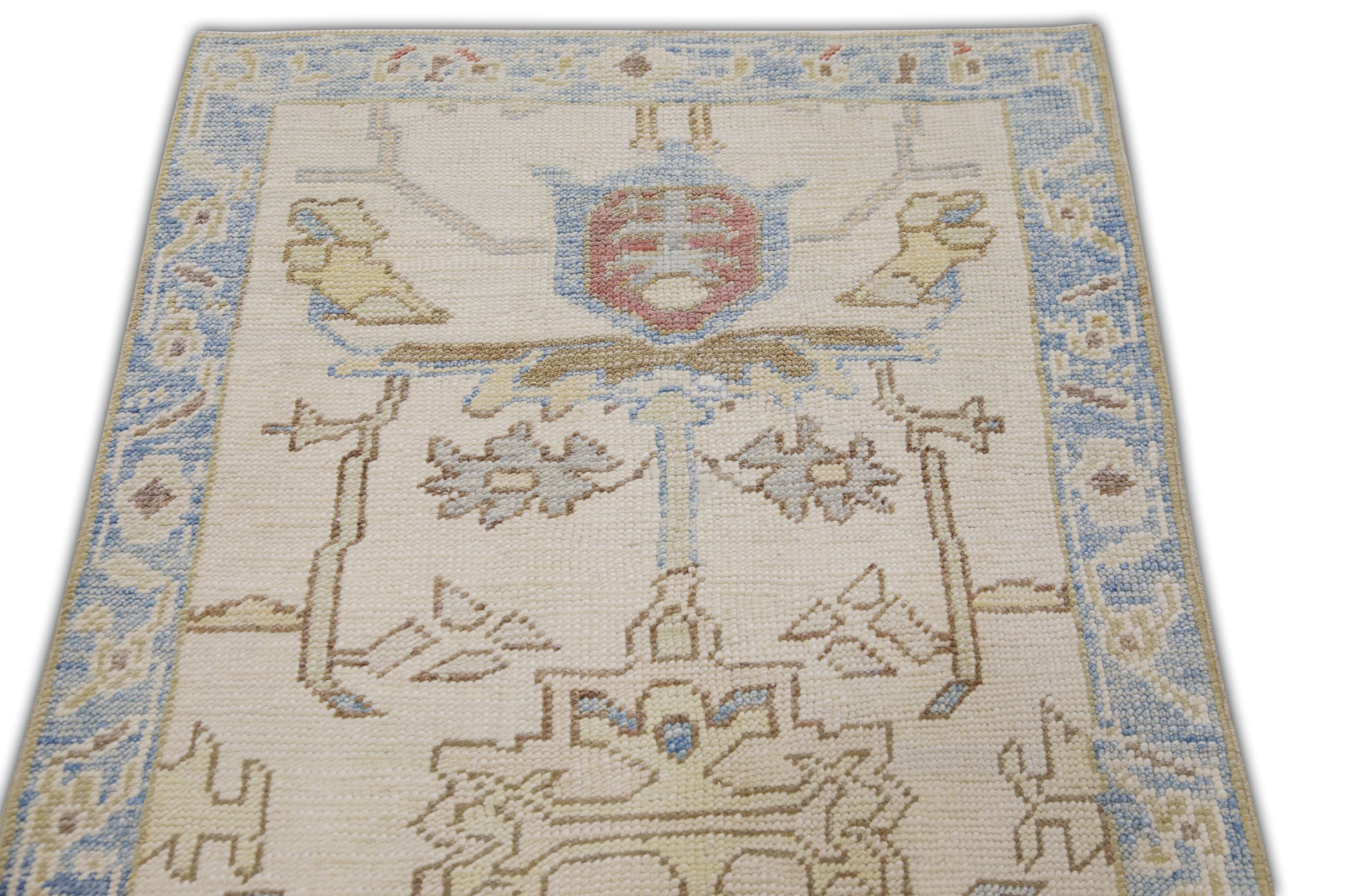 Turkish Oushak Rug 2'10" x 8'6" #10882