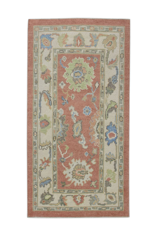 #11136 Turkish Oushak 2'10" x 5'4"