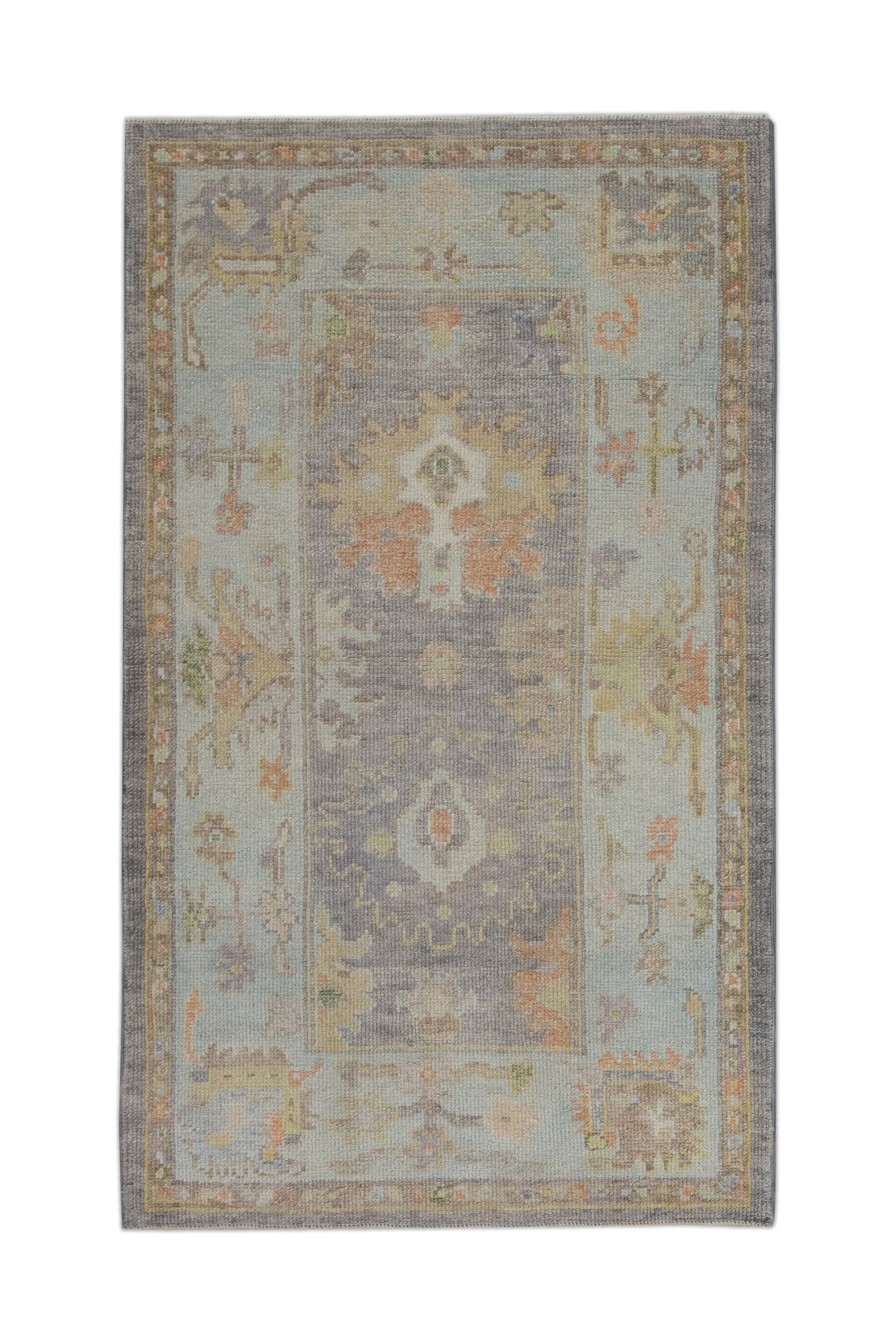 Turkish Oushak Rug 3'1" x 5'1" #10951