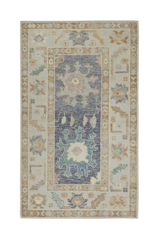 #10964 Turkish Oushak 2'11" x 4'8"