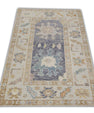 Turkish Oushak Rug 2'11" x 4'8" #10964