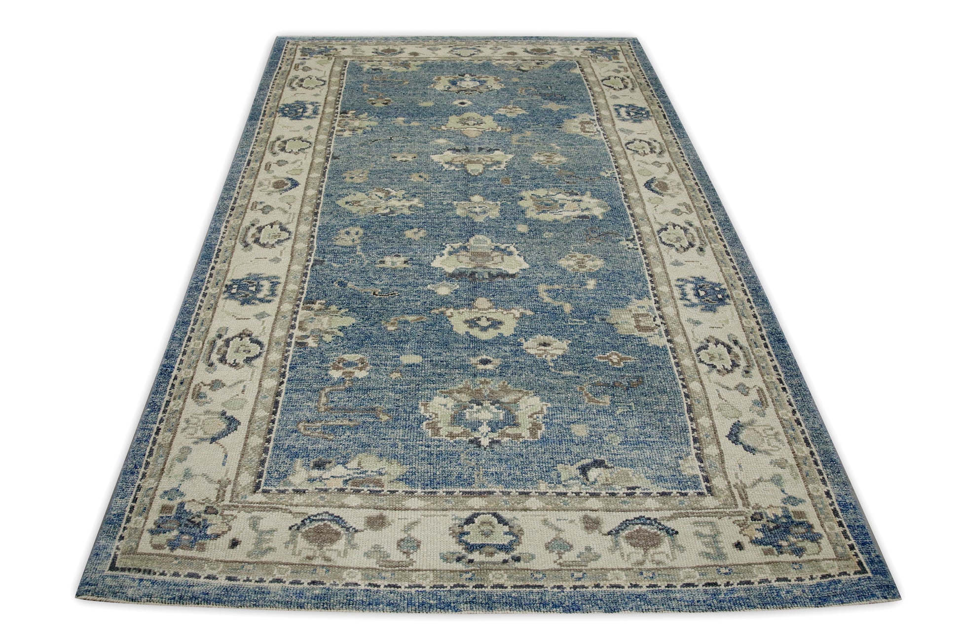 Turkish Oushak Rug 5'2" x 8'3" #8241