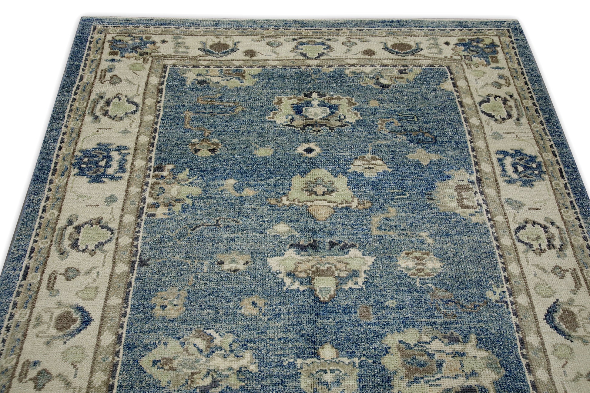 Turkish Oushak Rug 5'2" x 8'3" #8241