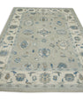 Turkish Oushak Rug 6'1" x 8'6" #8028