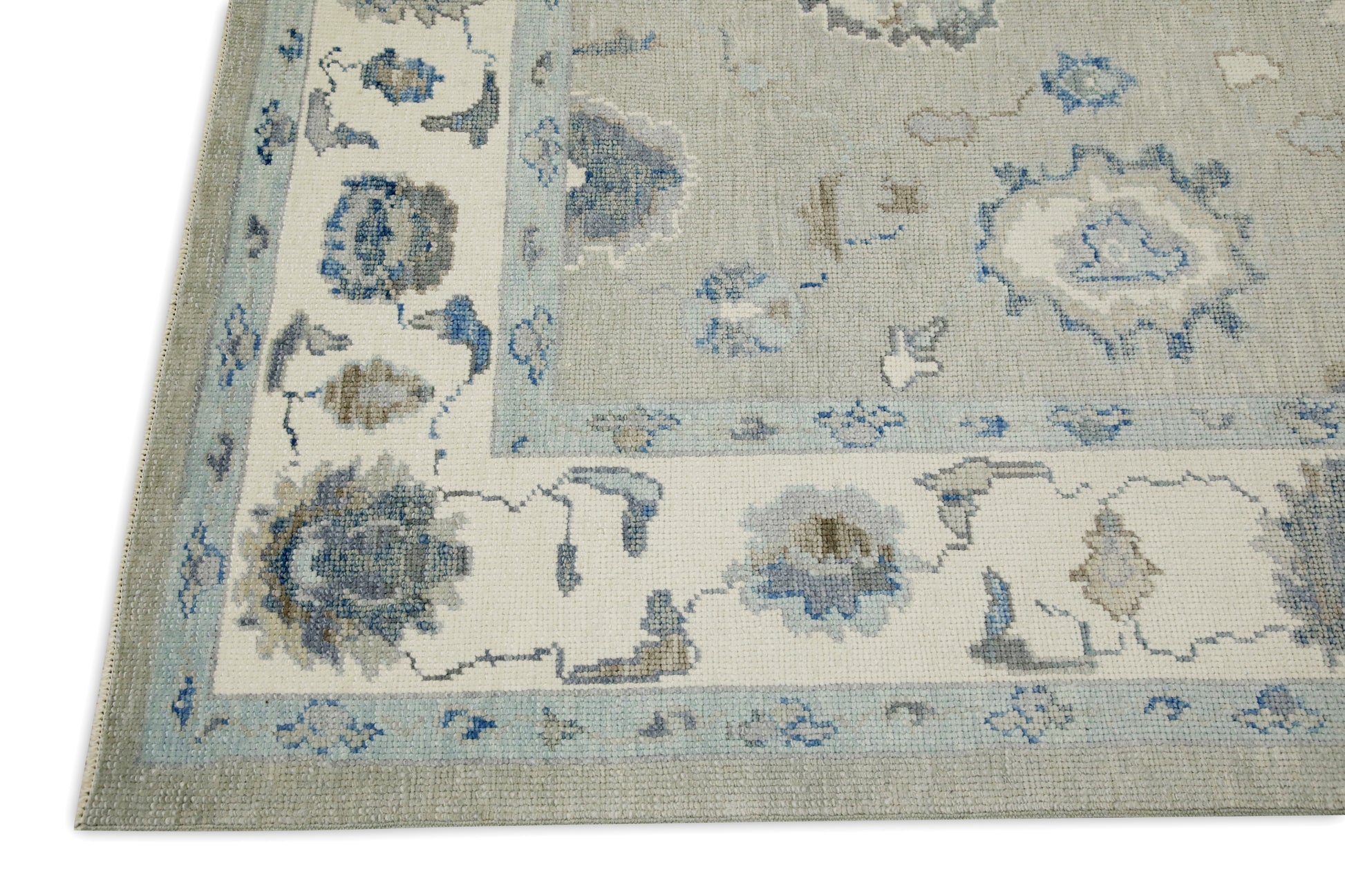 Turkish Oushak Rug 6'1" x 8'6" #8028