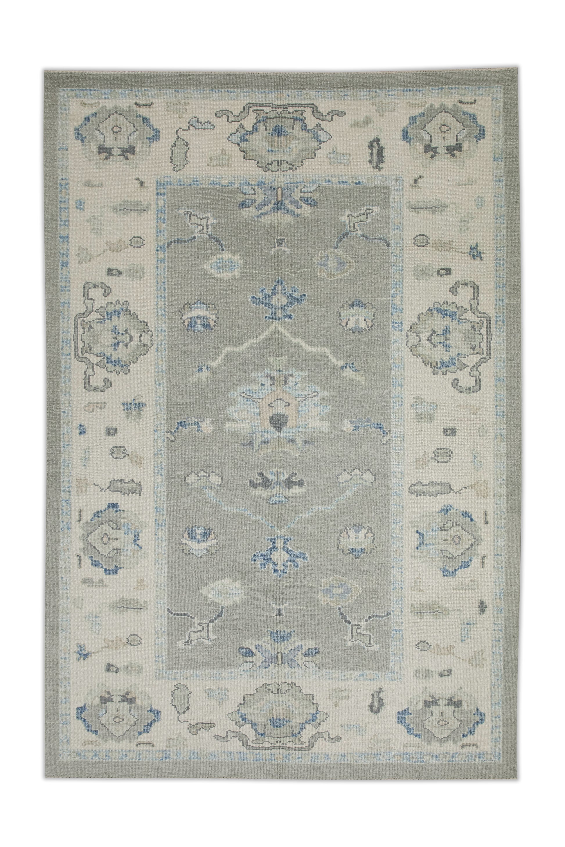 Turkish Oushak Rug 6' x 8'8" #7983