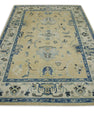 Turkish Oushak Rug 5'10" x 8'6" #7658