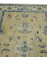 Turkish Oushak Rug 5'10" x 8'6" #7658
