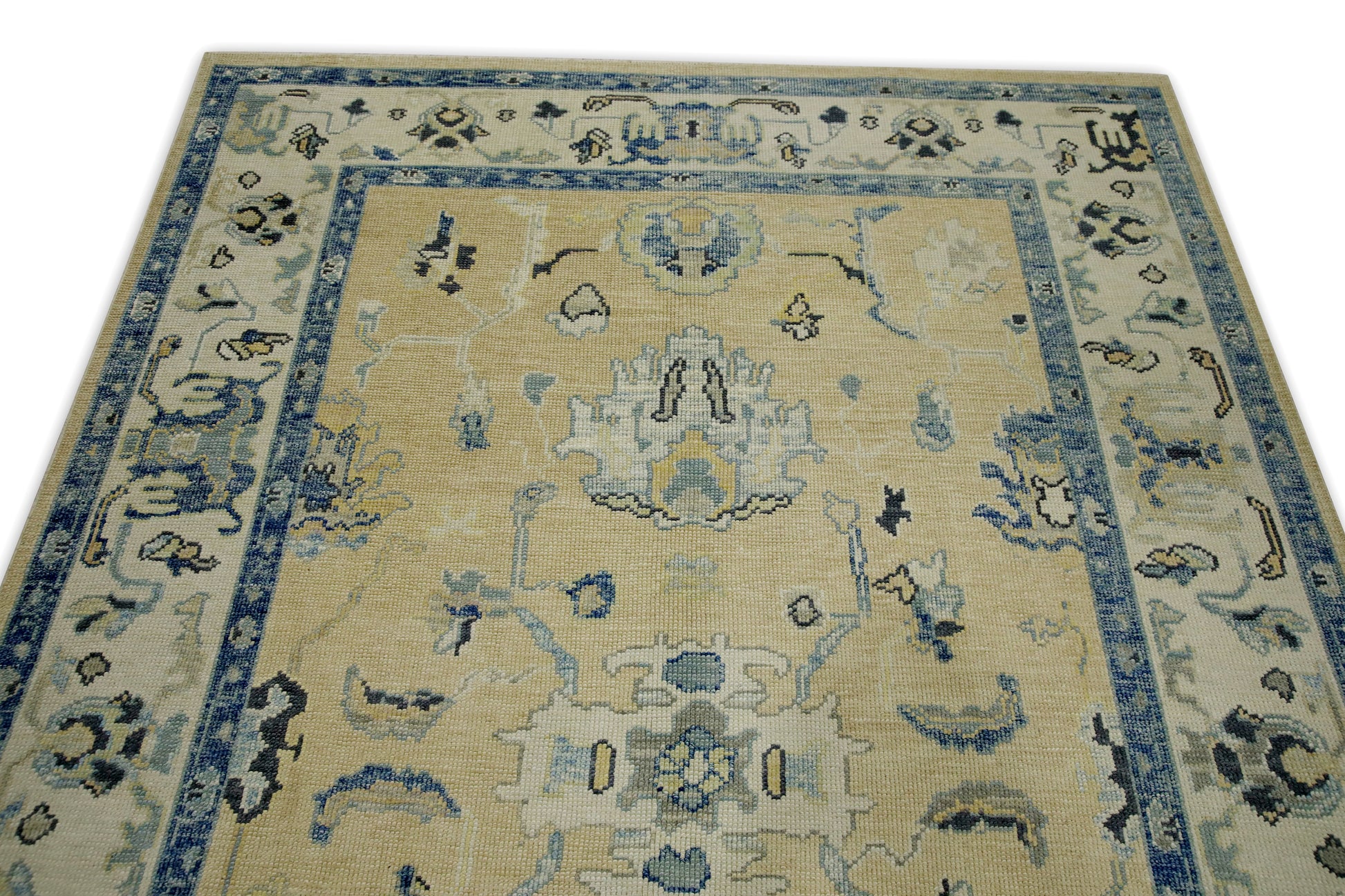 Turkish Oushak Rug 5'10" x 8'6" #7658