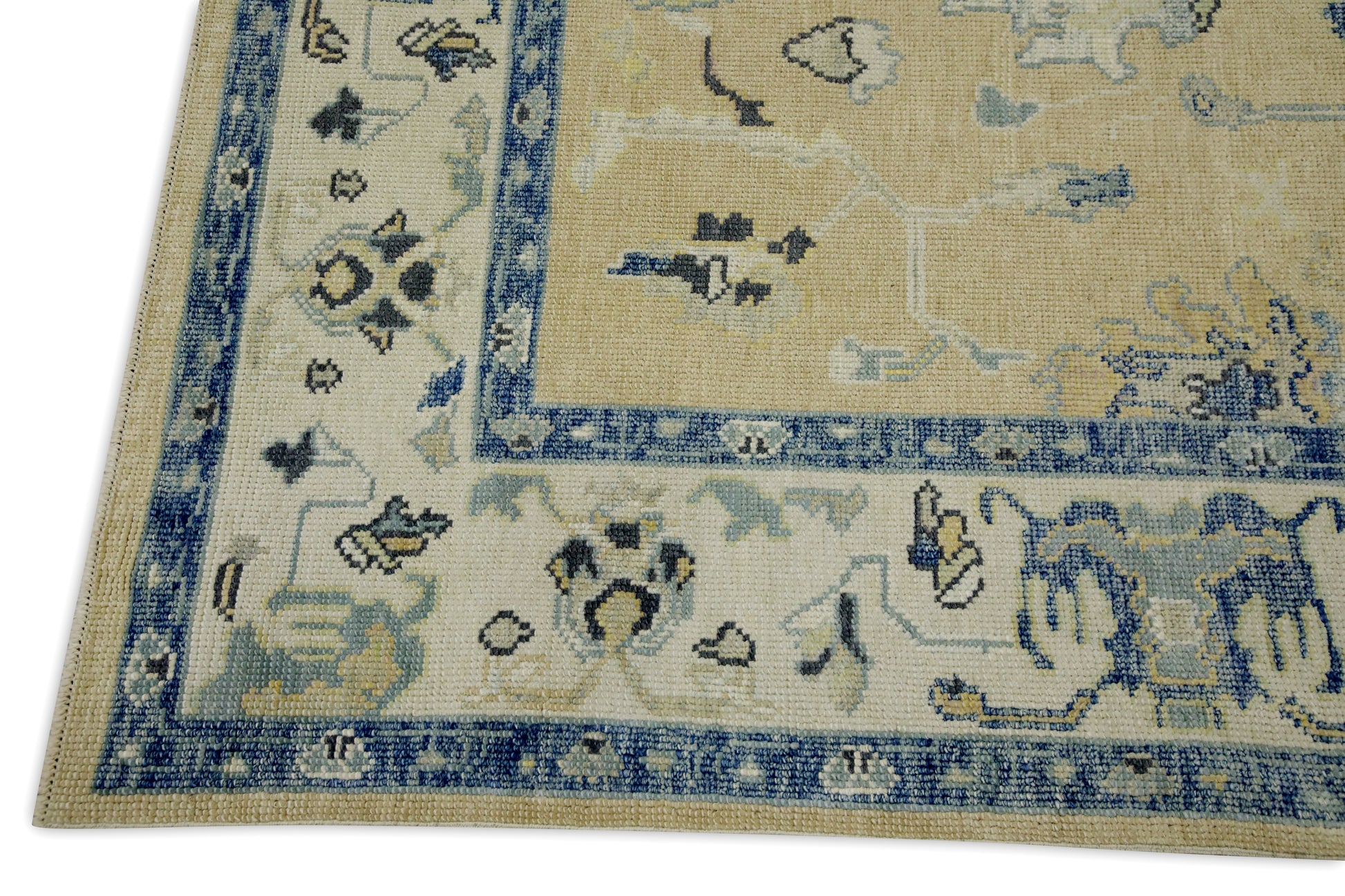 Turkish Oushak Rug 5'10" x 8'6" #7658