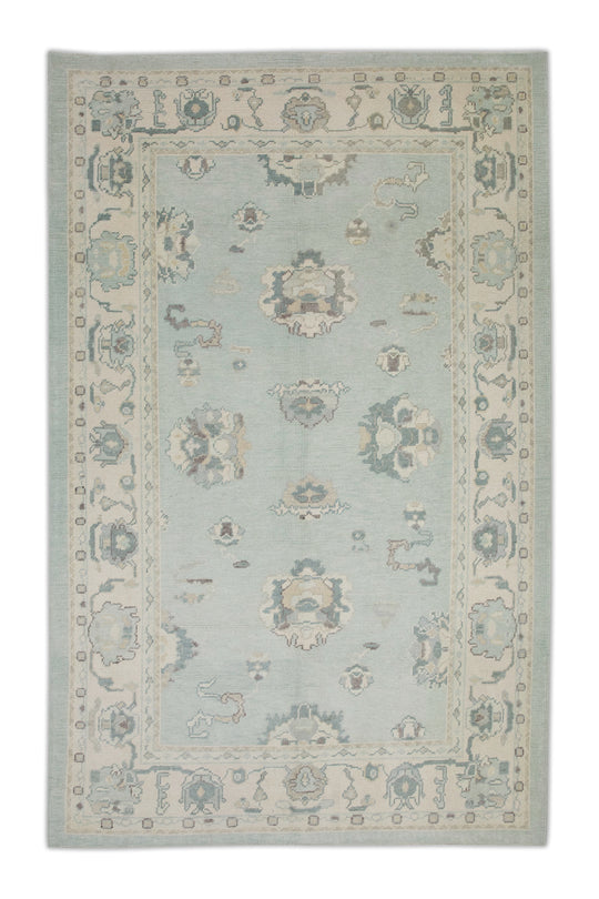 #8087 Turkish Oushak 6'1" x 8'11"