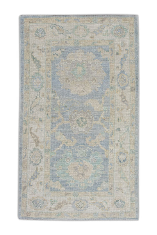 #11216 Turkish Oushak 3' x 5'2"