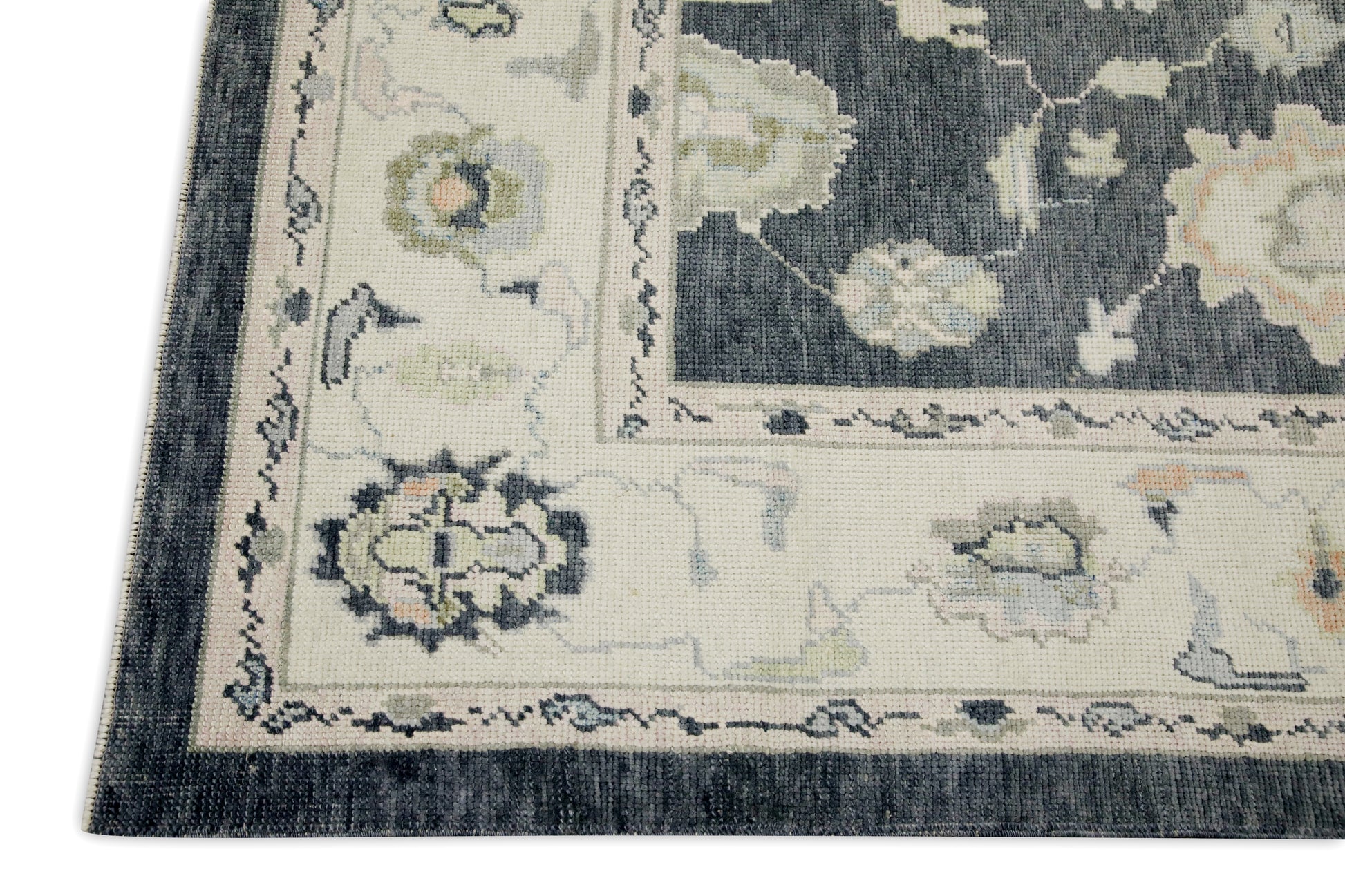 Turkish Oushak Rug 6'3" x 9' #7854