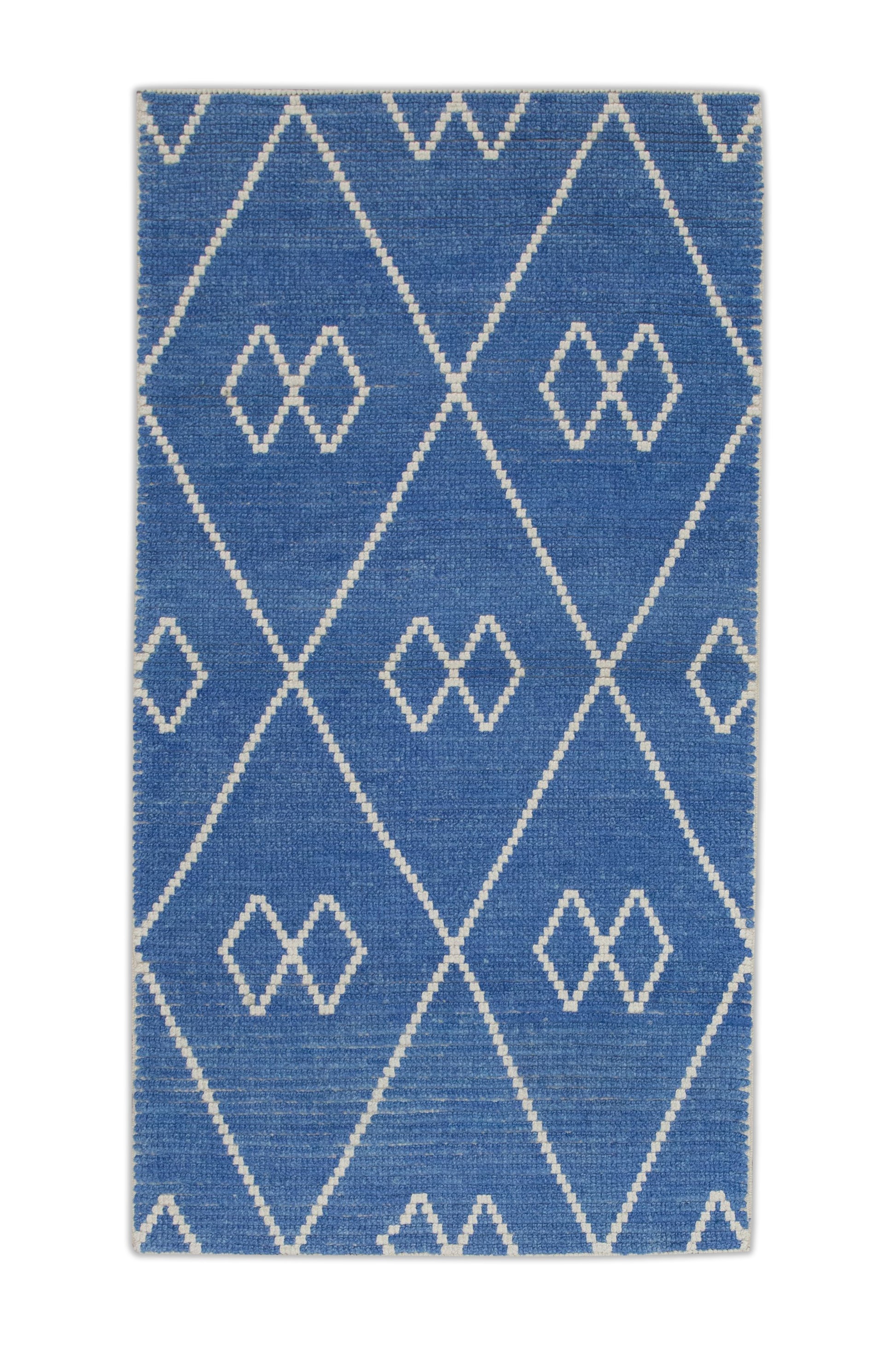 Turkish Tulu Rug Hand Knotted 2'8" x 5'1" #10908