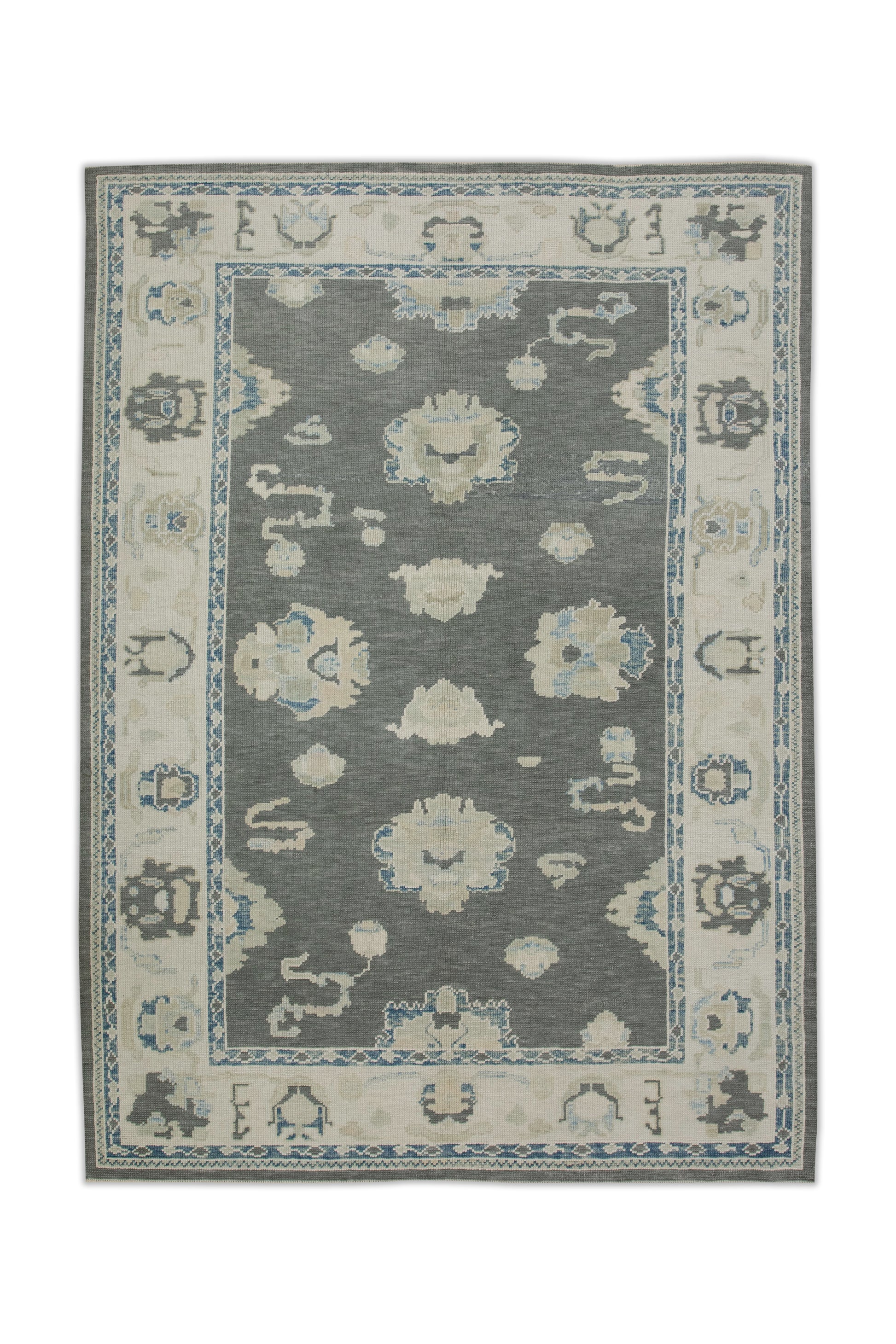 Turkish Oushak Rug 5'10" x 8' #7984