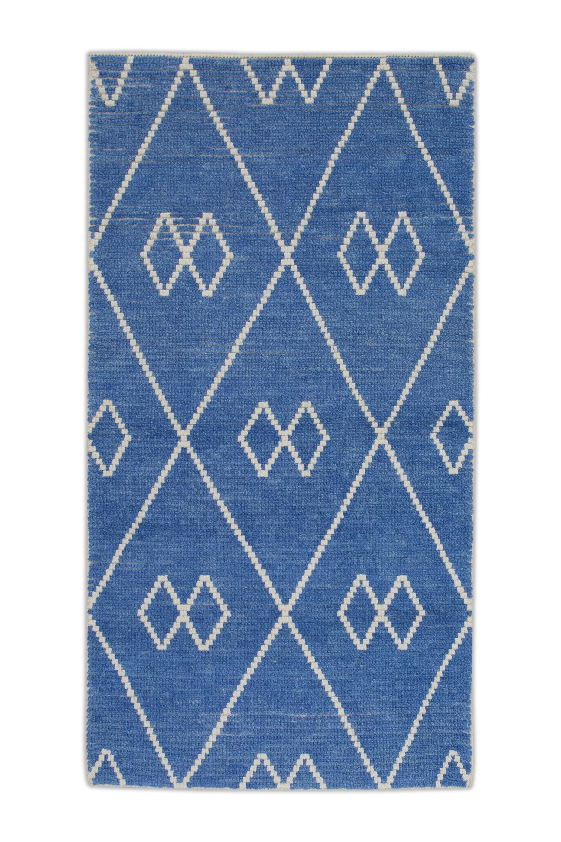 Turkish Tulu Rug Hand Knotted 2'8" x 4'11" #10907