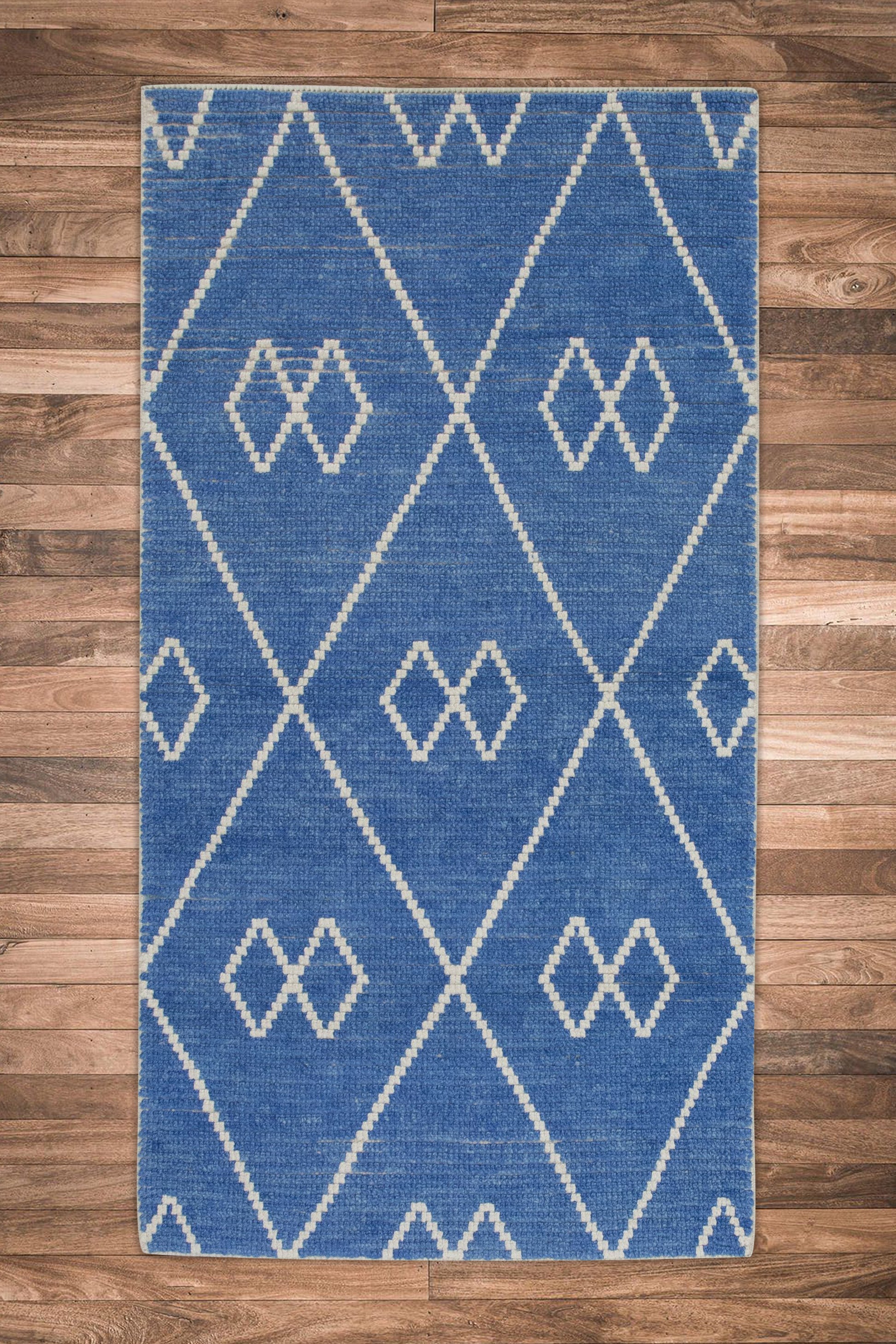 Turkish Tulu Rug Hand Knotted 2'8" x 4'11" #10907