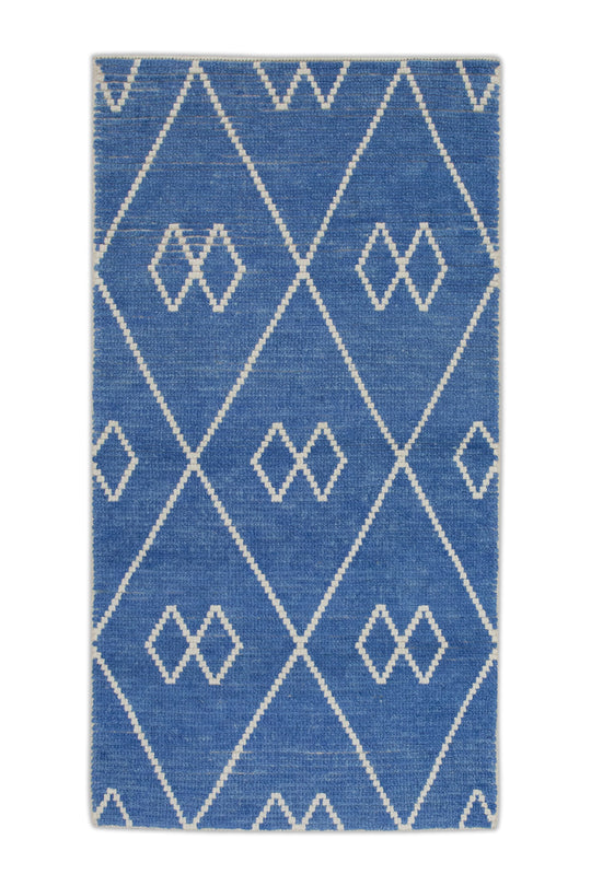 #10907 Hand Knotted Turkish Tulu Rug 2'8" x 4'11"