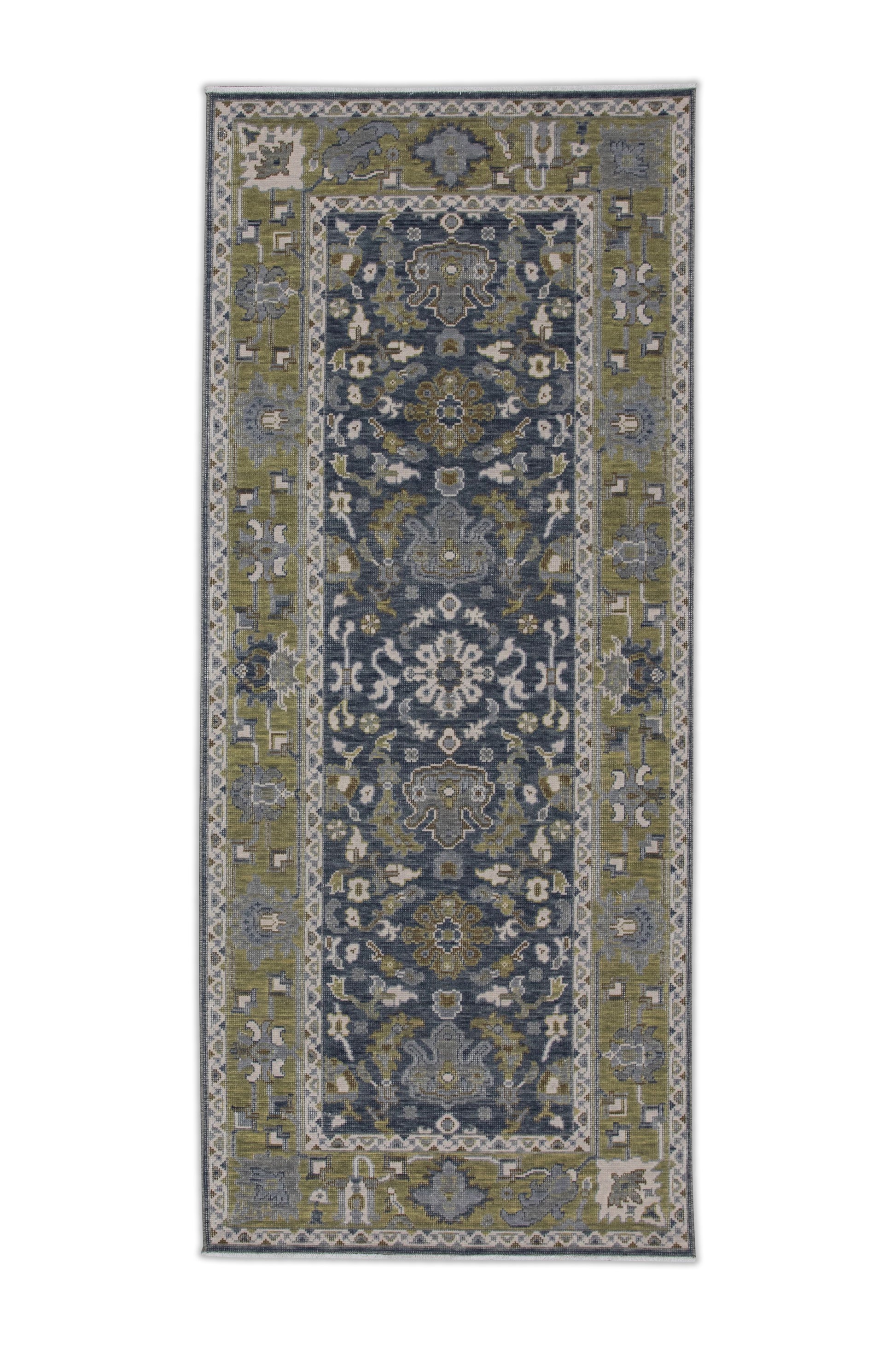 Turkish Oushak Rug 2'8" x 6'4" #11