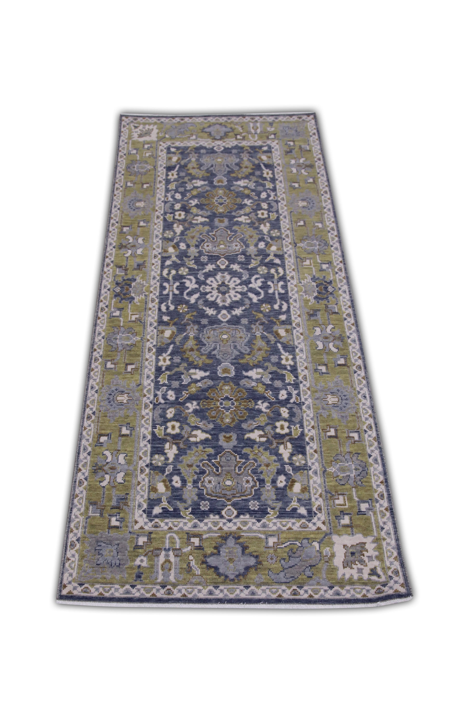 Turkish Oushak Rug 2'8" x 6'4" #11
