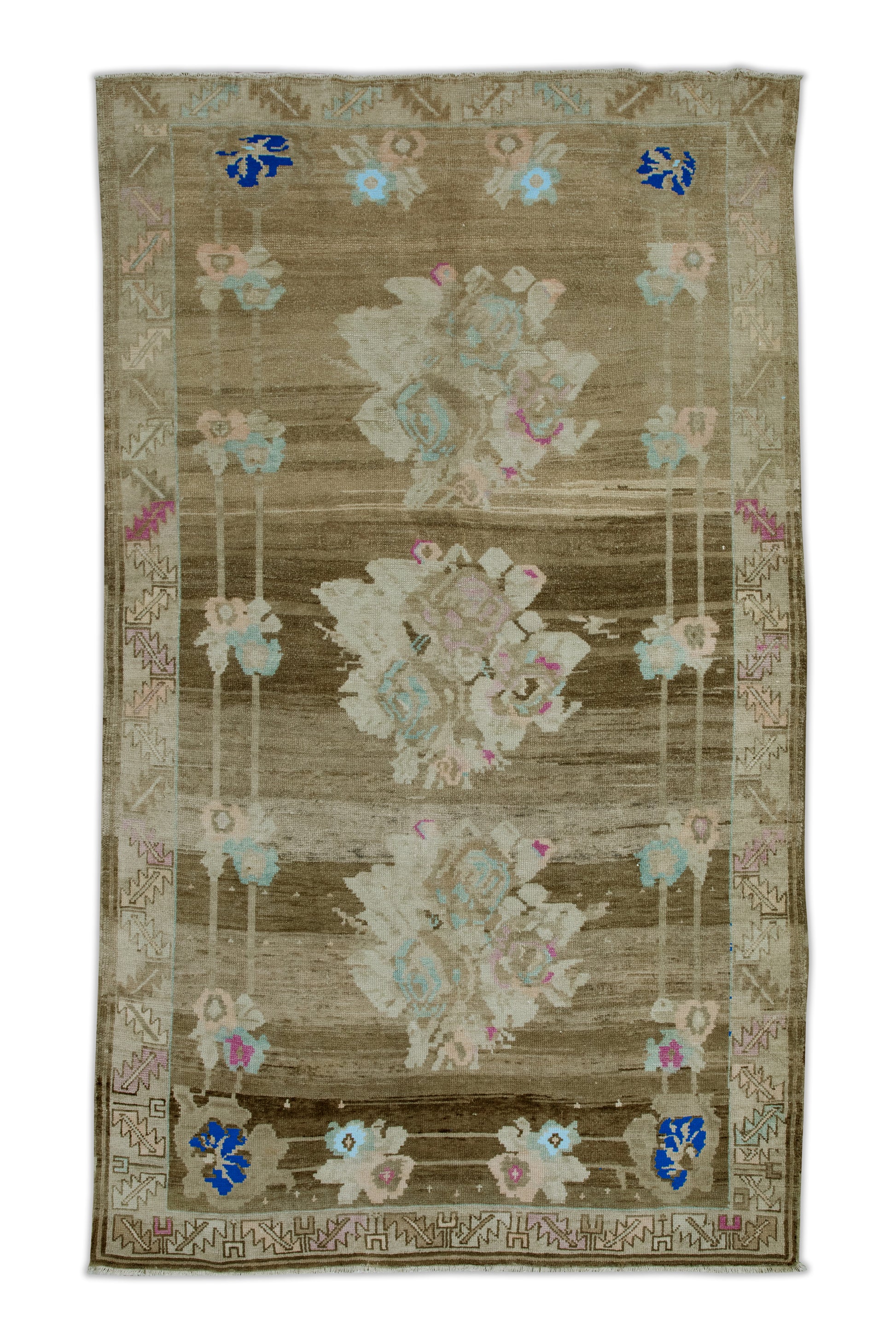 Turkish Vintage Anatolian Rug 6'2" x 9'5" #152