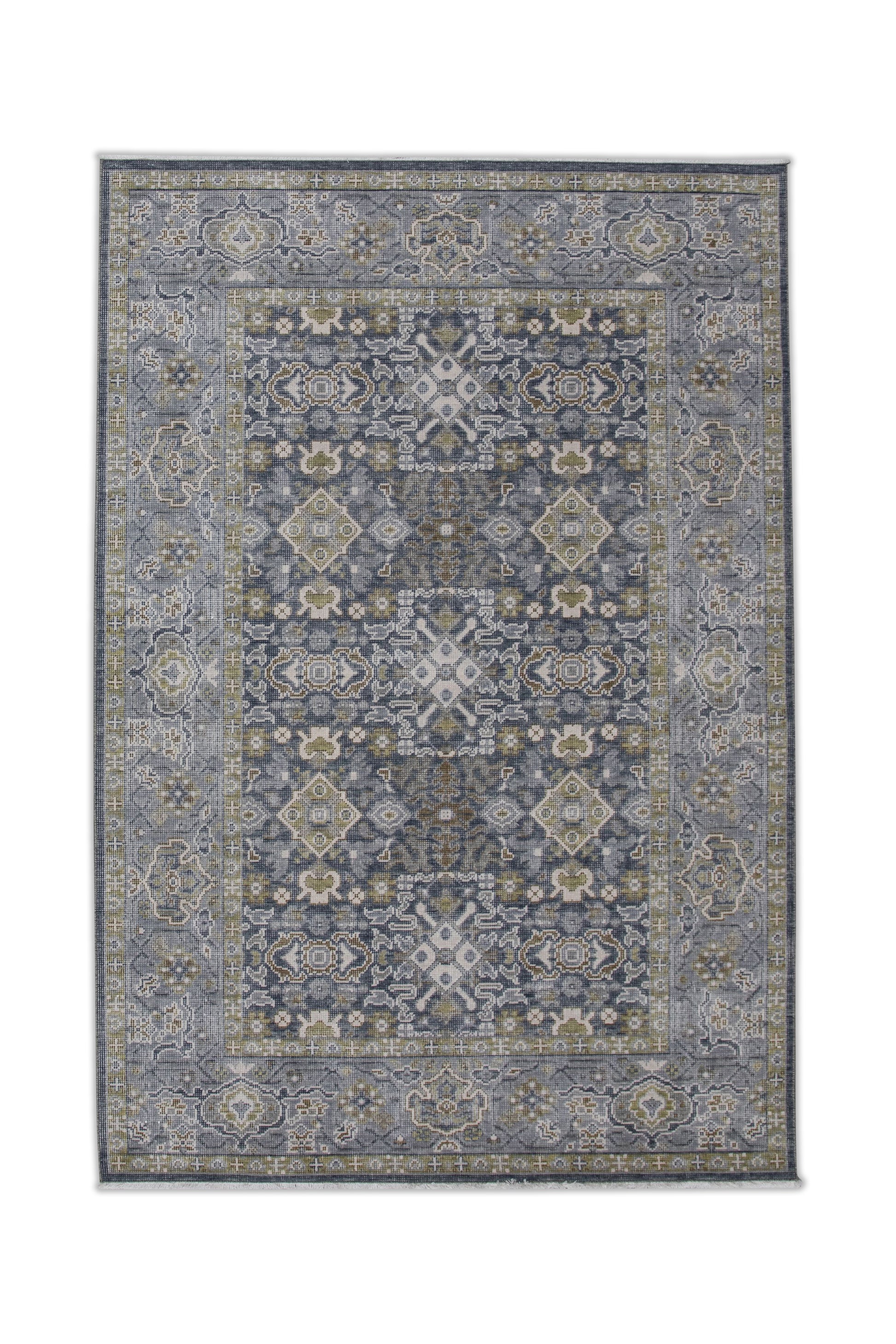 Turkish Oushak Rug 4' x 5'9" #09