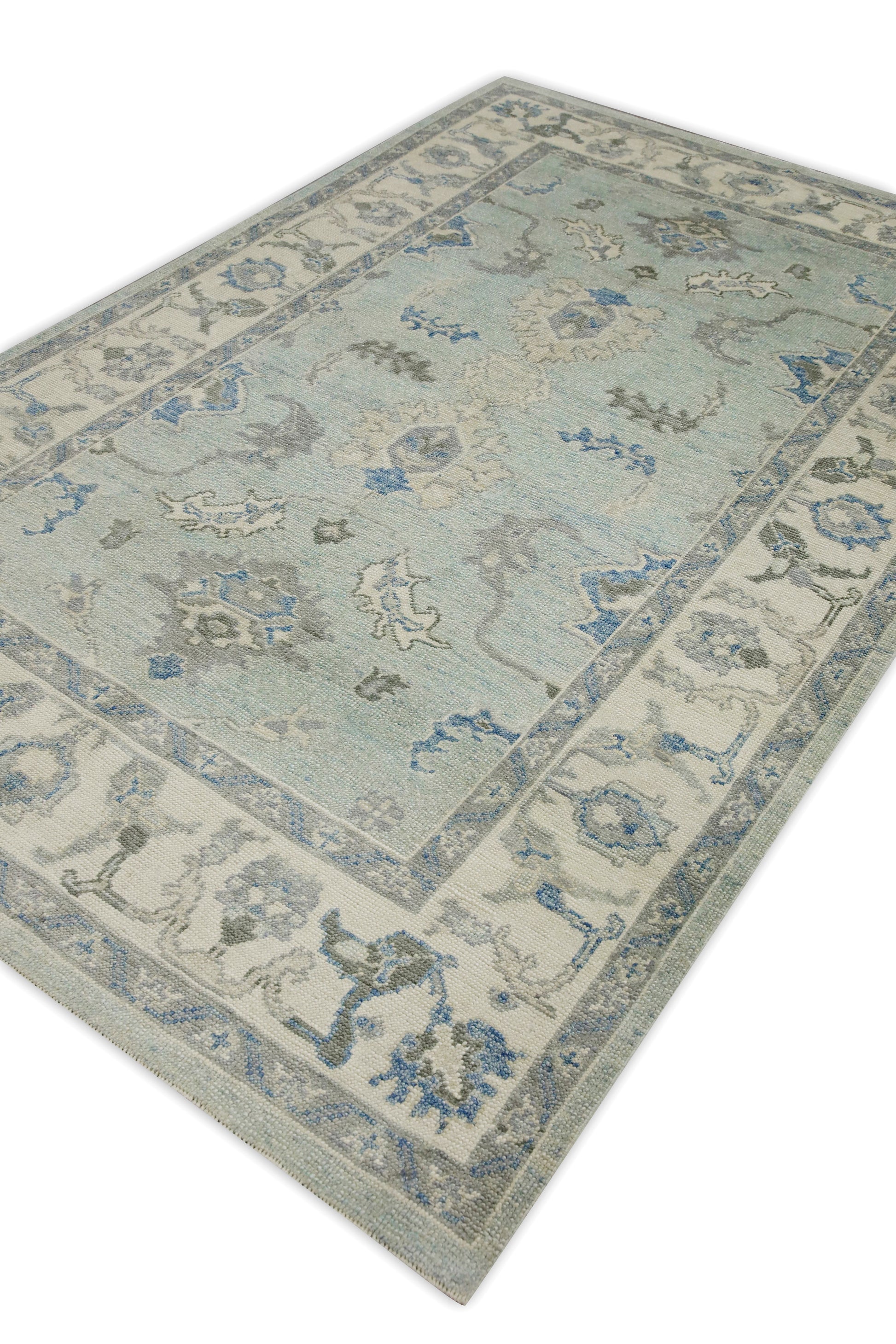 Turkish Oushak Rug 6' x 9'5" #8206
