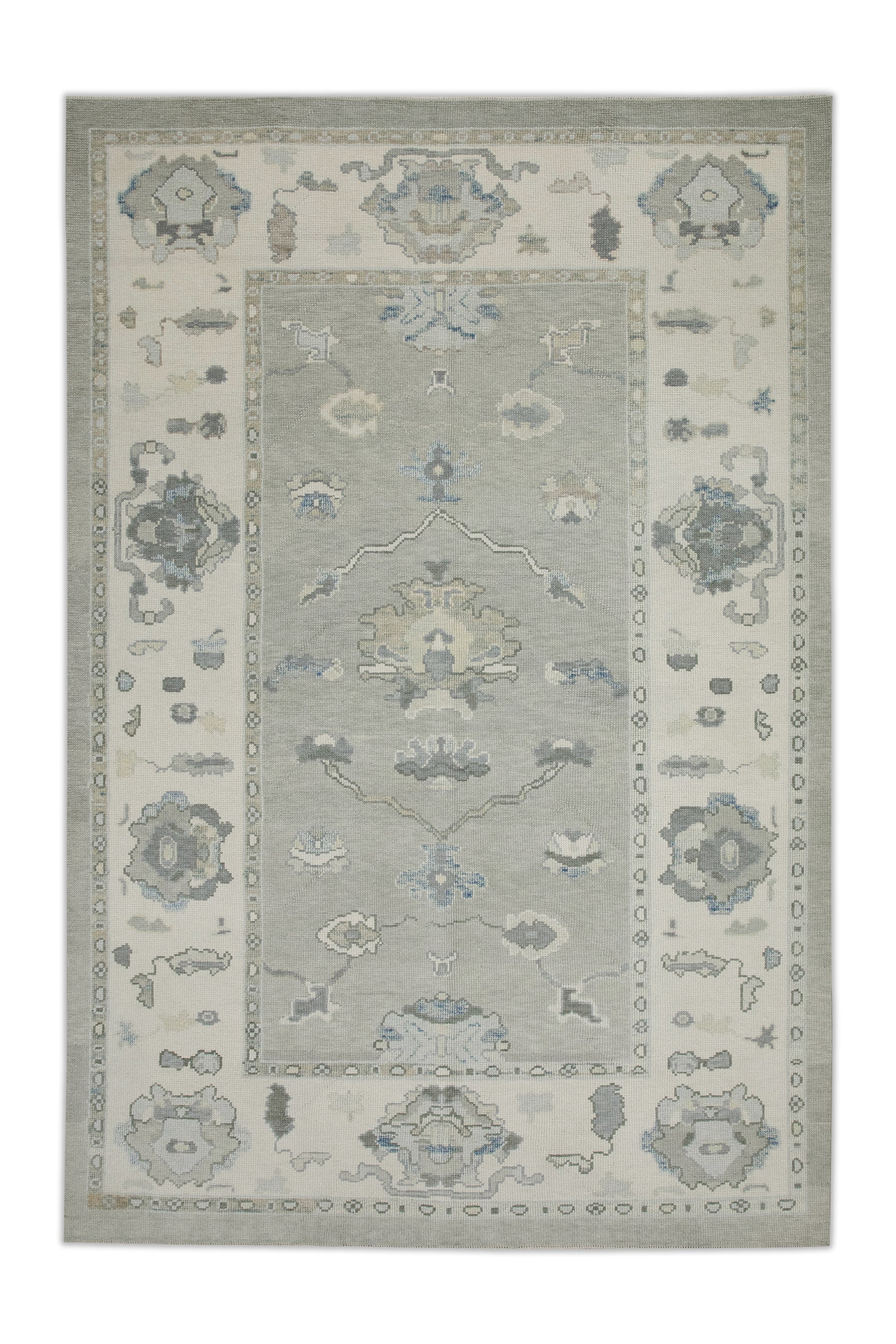 Turkish Oushak Rug 5'11" x 8'8" #7639