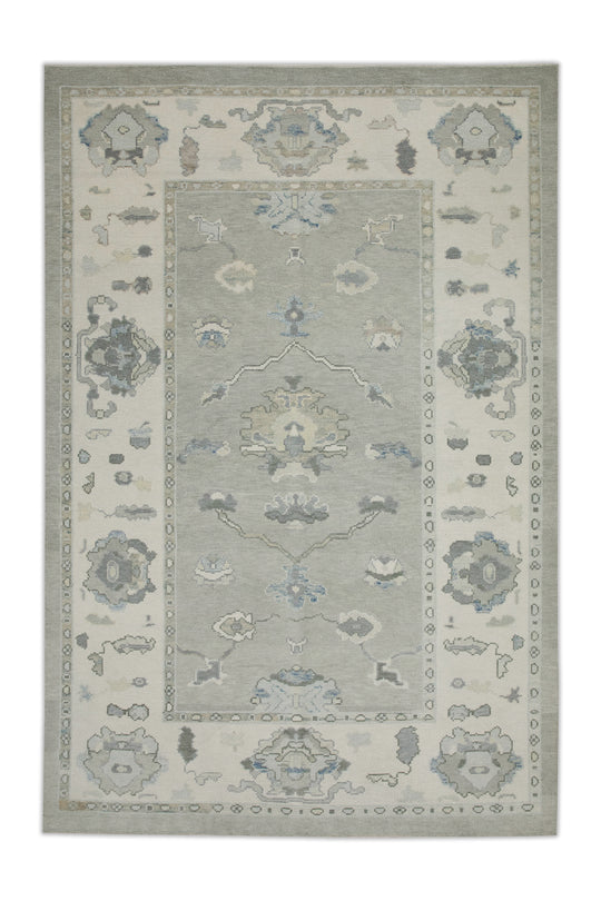 #7639 Turkish Oushak 5'11" x 8'8"