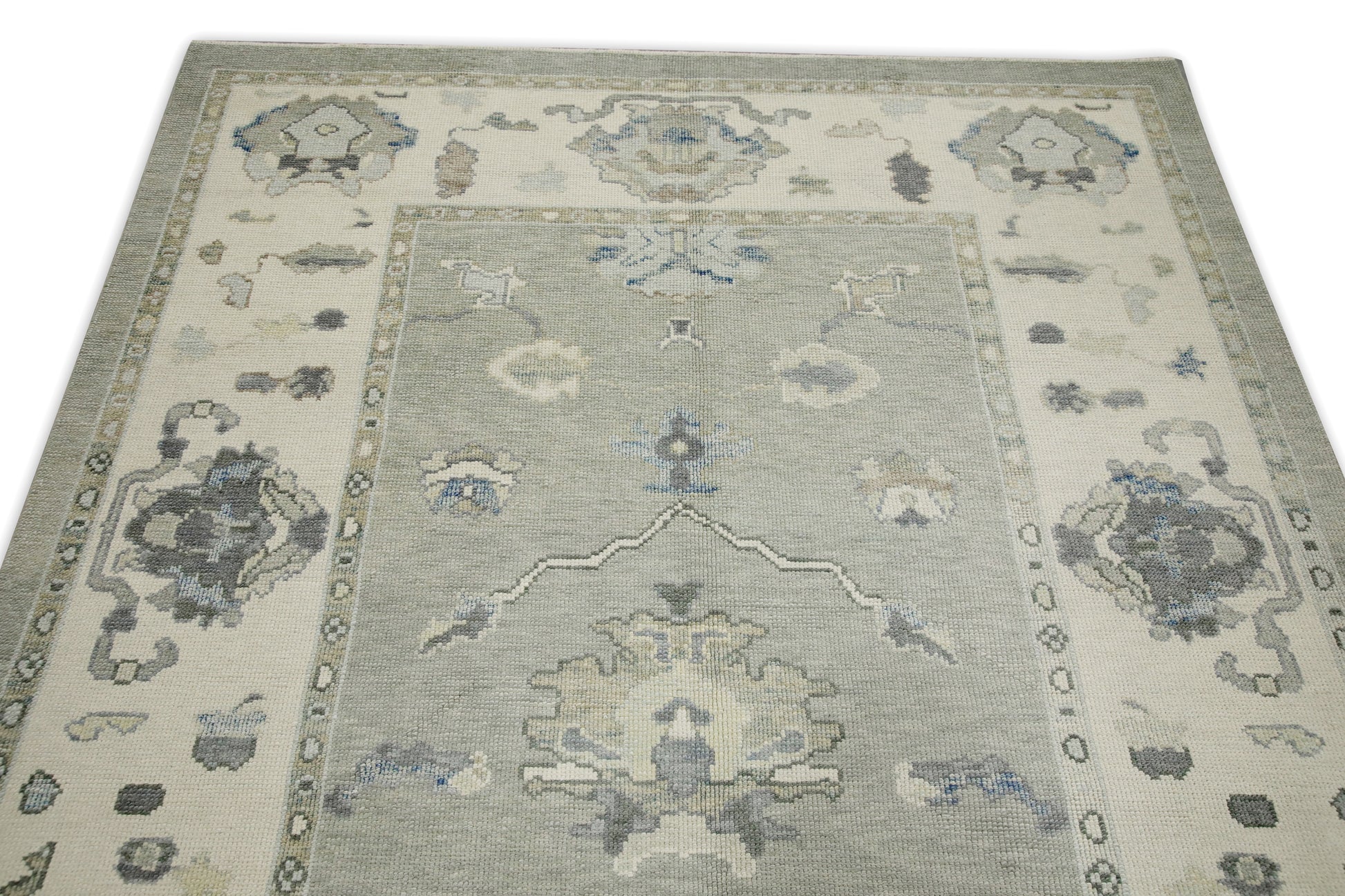 Turkish Oushak Rug 5'11" x 8'8" #7639