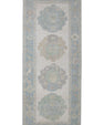 Turkish Oushak Rug 4' x 10'2" #11274