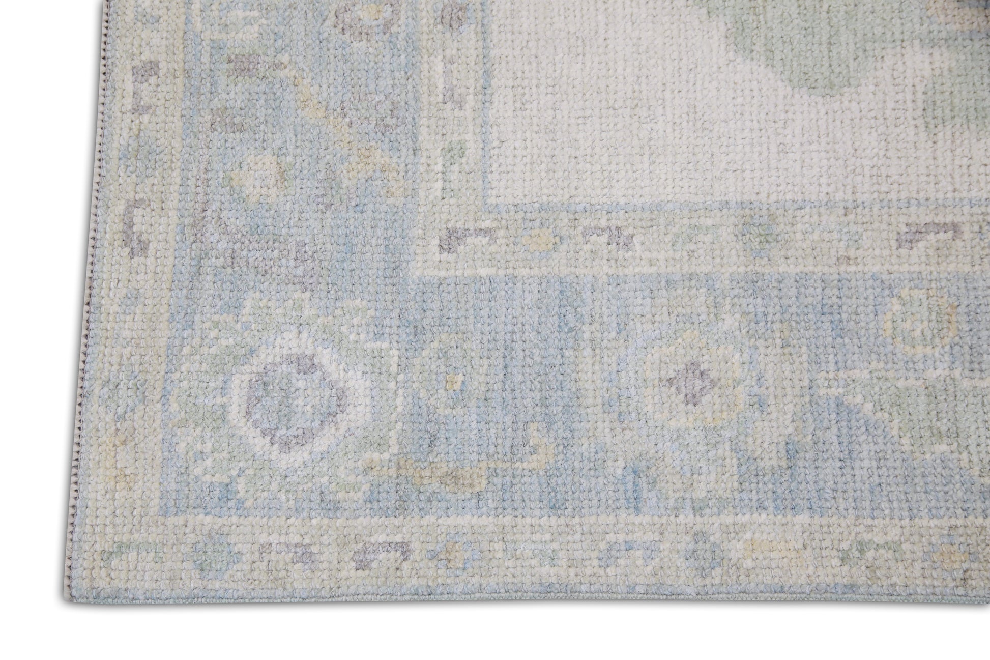 Turkish Oushak Rug 4' x 10'2" #11274
