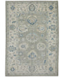 Turkish Oushak Rug 6'3" x 8'10" #8027
