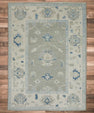 Turkish Oushak Rug 4'9" x 6'3" #7517