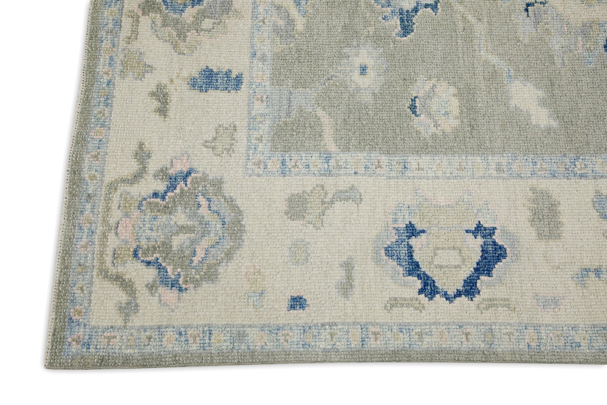 Turkish Oushak Rug 4'9" x 6'3" #7517