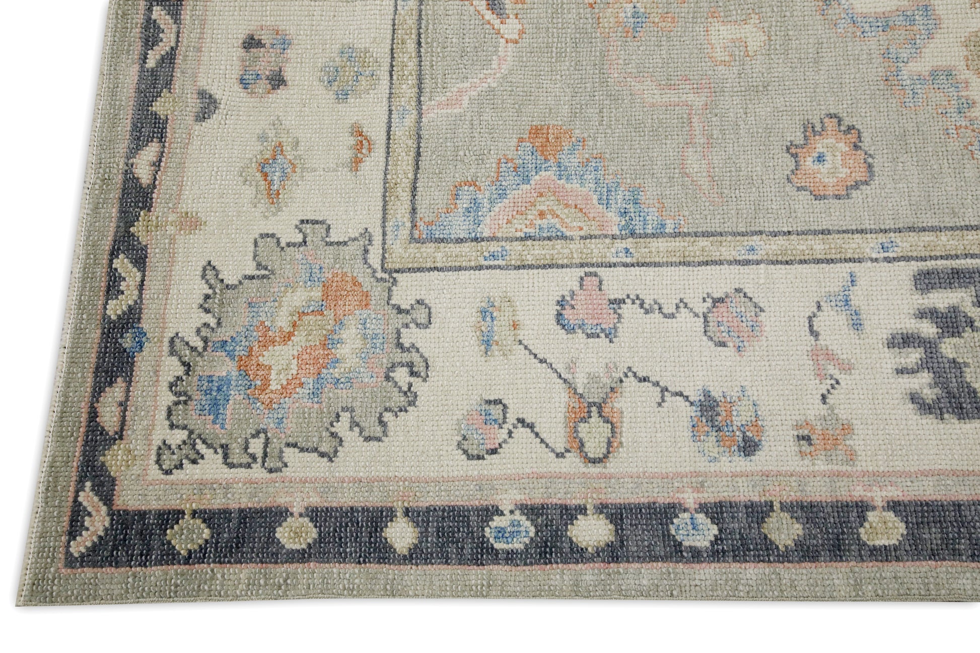 Turkish Oushak Rug 4'8" x 6'5" #8064