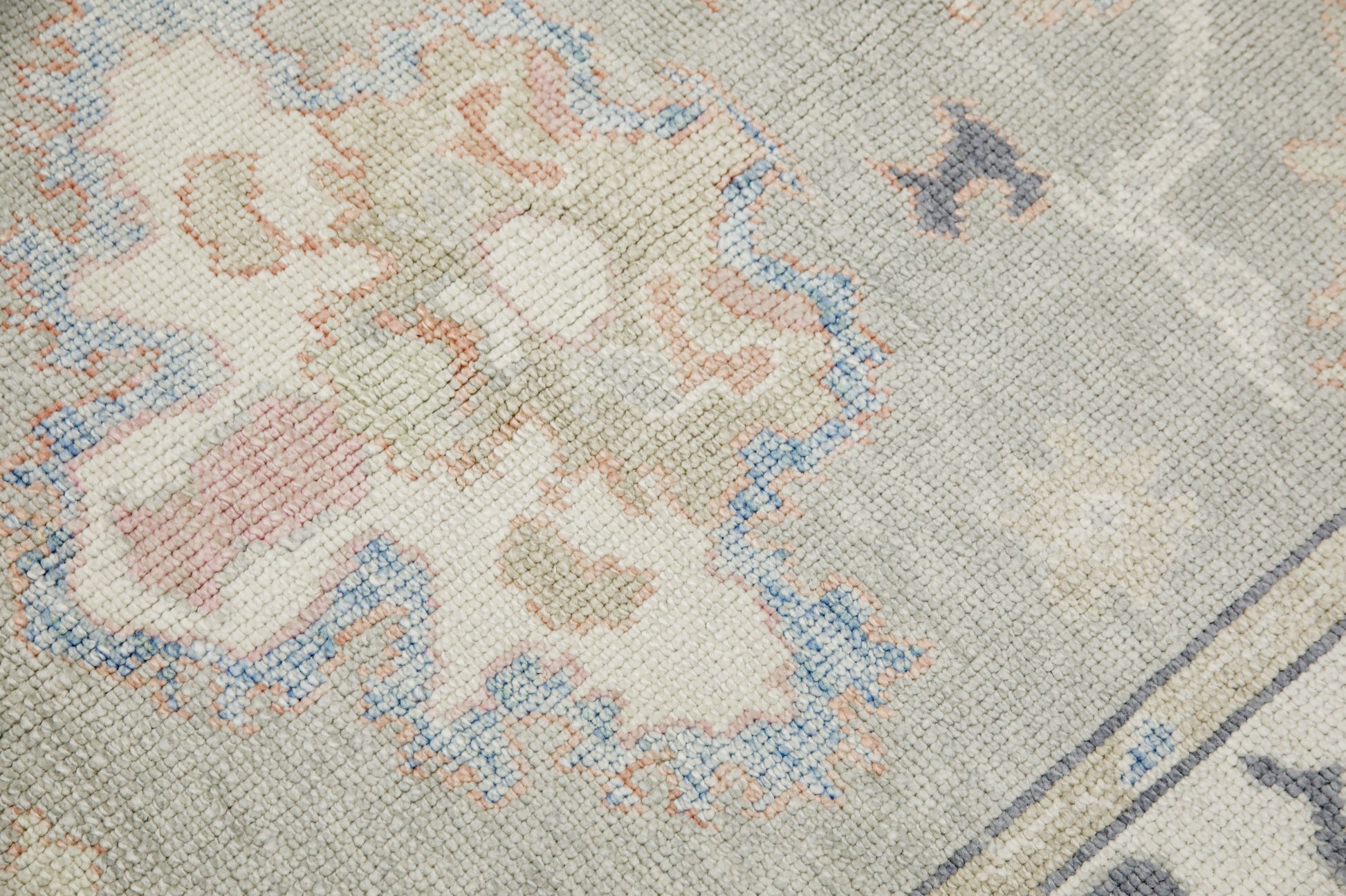 Turkish Oushak Rug 4'8" x 6'5" #8064