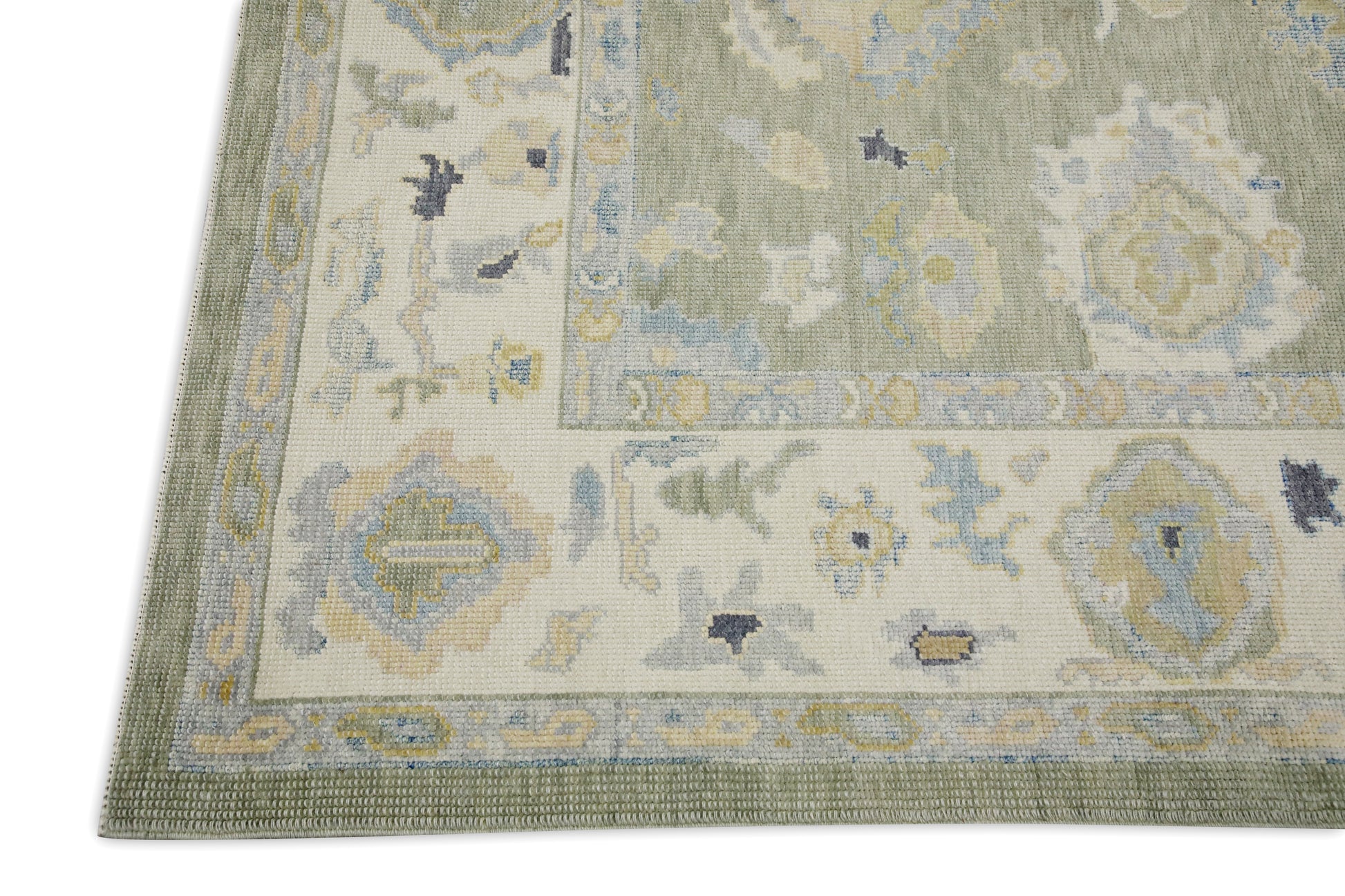Turkish Oushak Rug 6'1" x 8'3" #7474
