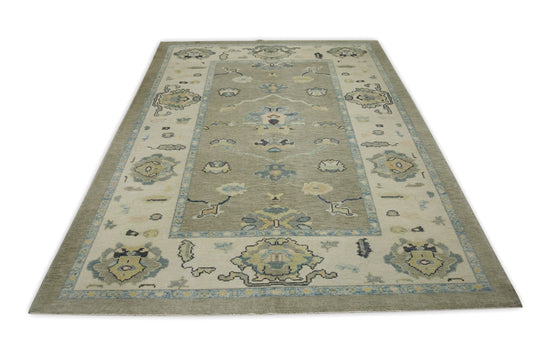 #8045 Turkish Oushak 6'5" x 8'6"